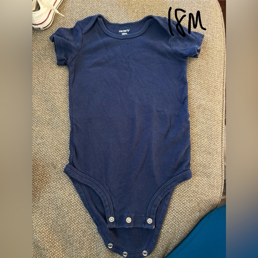 Carter's Navy Blue Baby One Piece